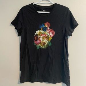 Levi’s floral screen T-shirt